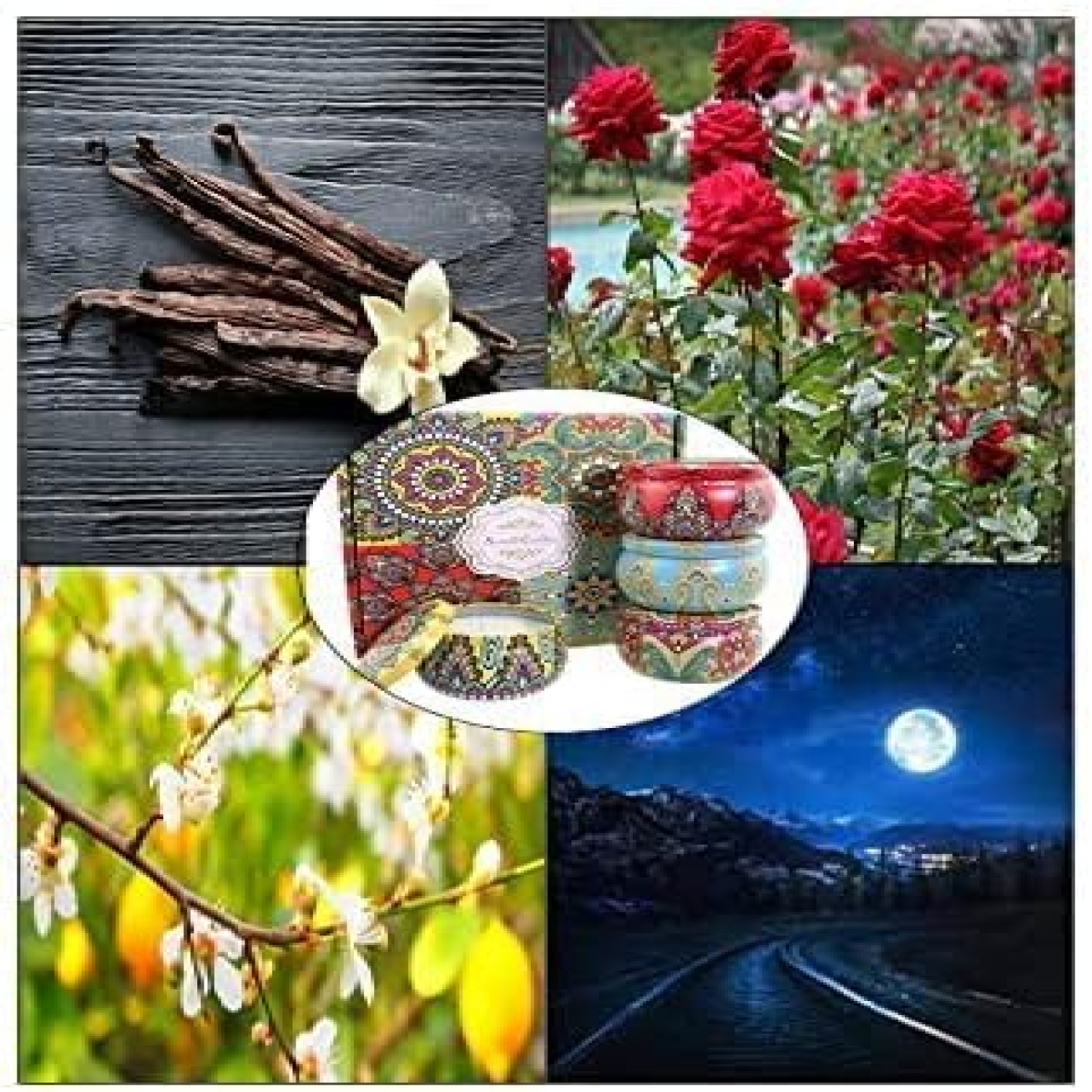 مجموعه شمع معطر با طراحی لوکس و رایحه‌های ماندگار