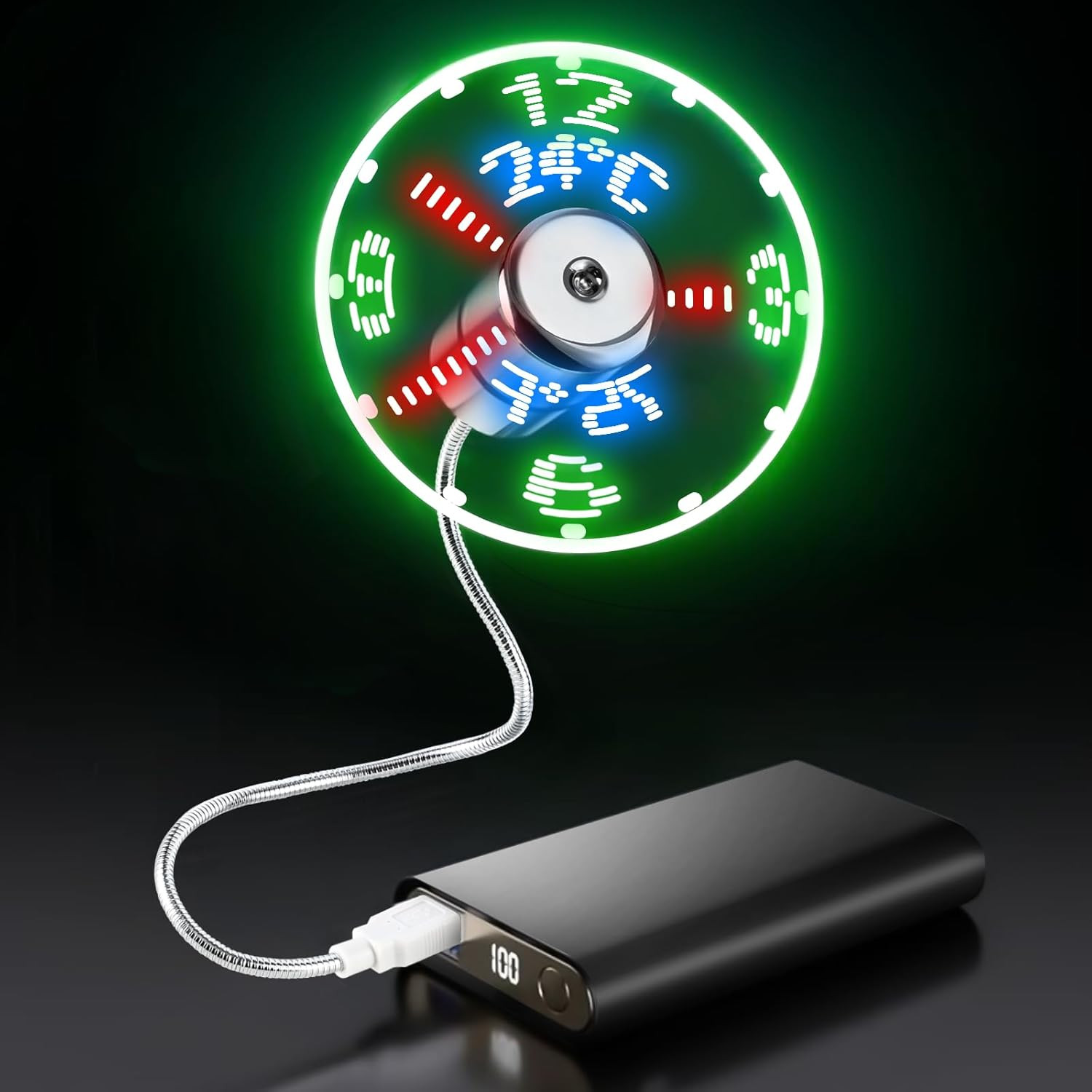 ساعت و پنکه USB