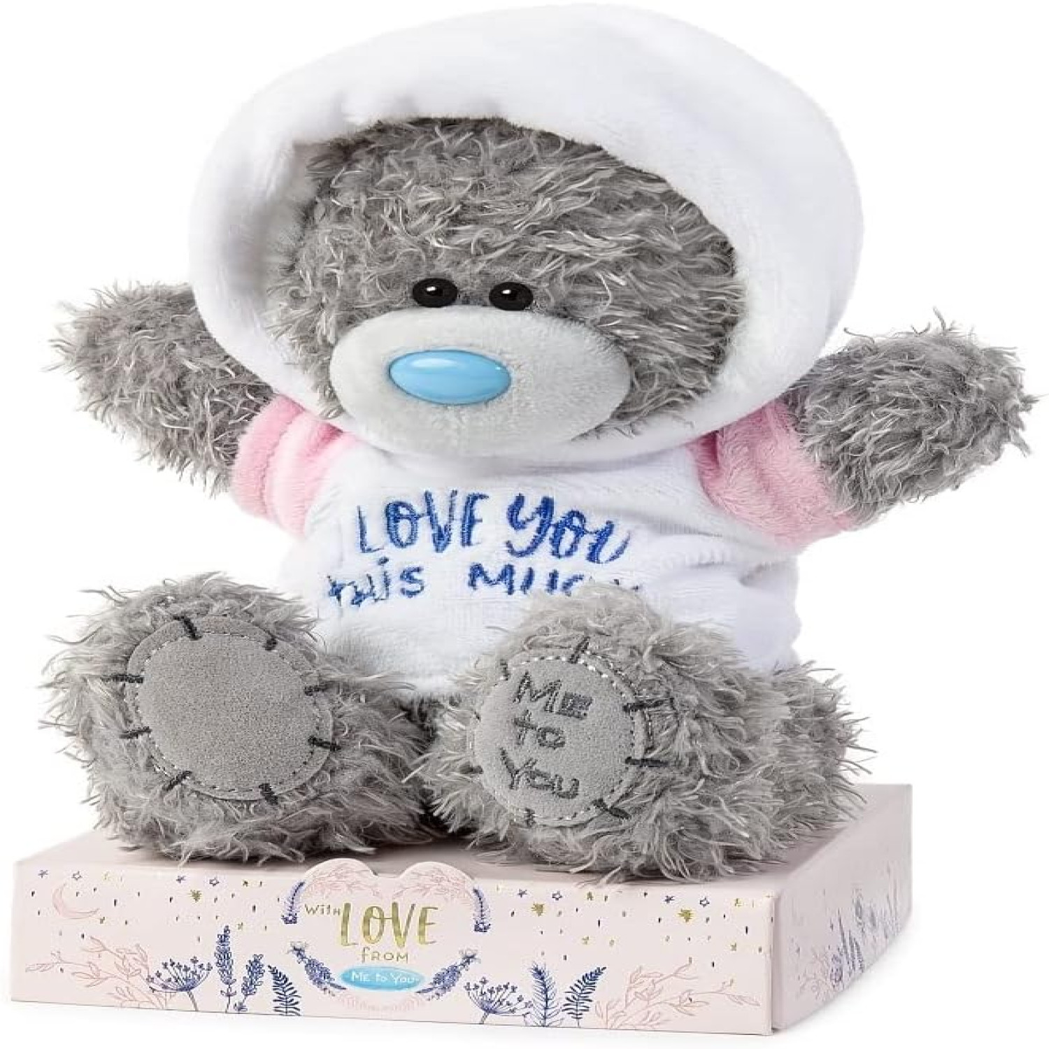 عروسک خرس تدی خاکستری - هدیه‌ای نرم و دوست‌داشتنی