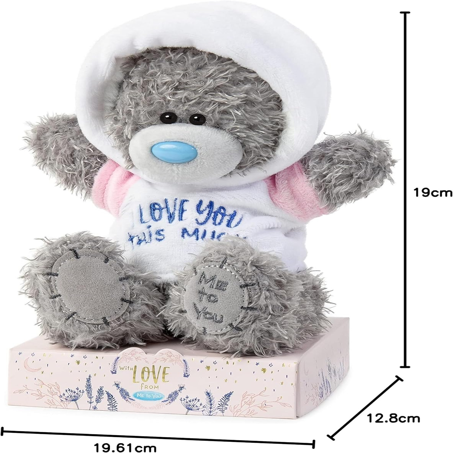 عروسک خرس تدی خاکستری - هدیه‌ای نرم و دوست‌داشتنی