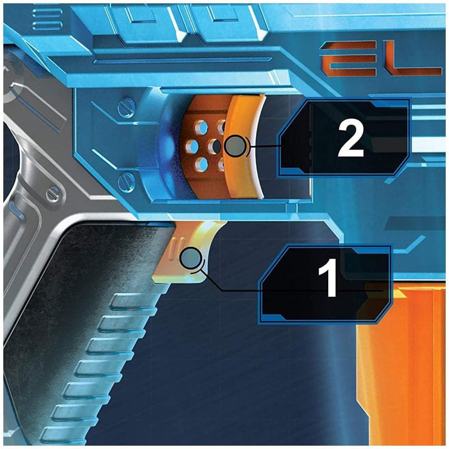 تفنگ اسباب بازی Nerf Elite همراه با تیر