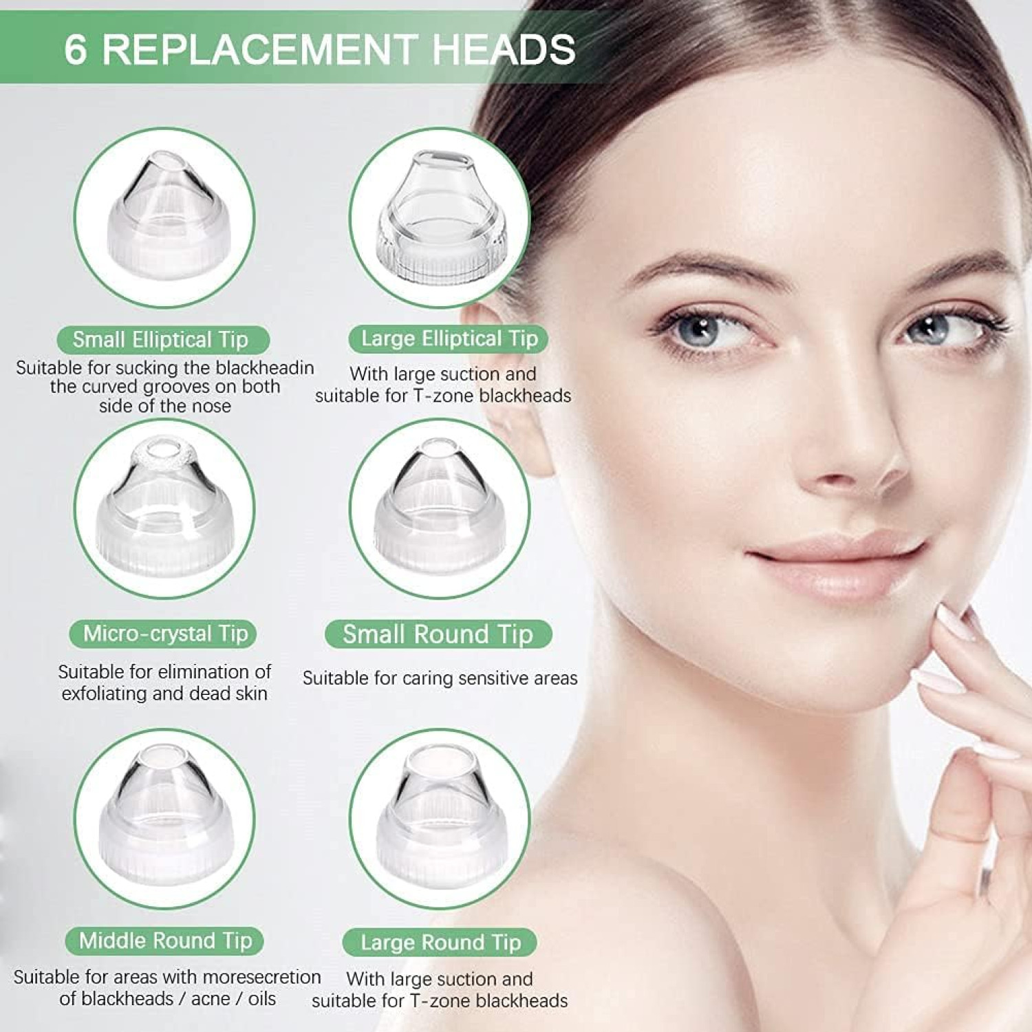تمیز کننده قوی منافذ صورت با دوربین (تاییدیه FDA)