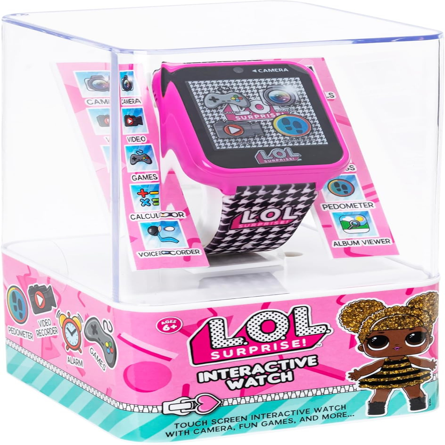 ساعت هوشمند لمسی L.O.L با دوربین سلفی و بازی