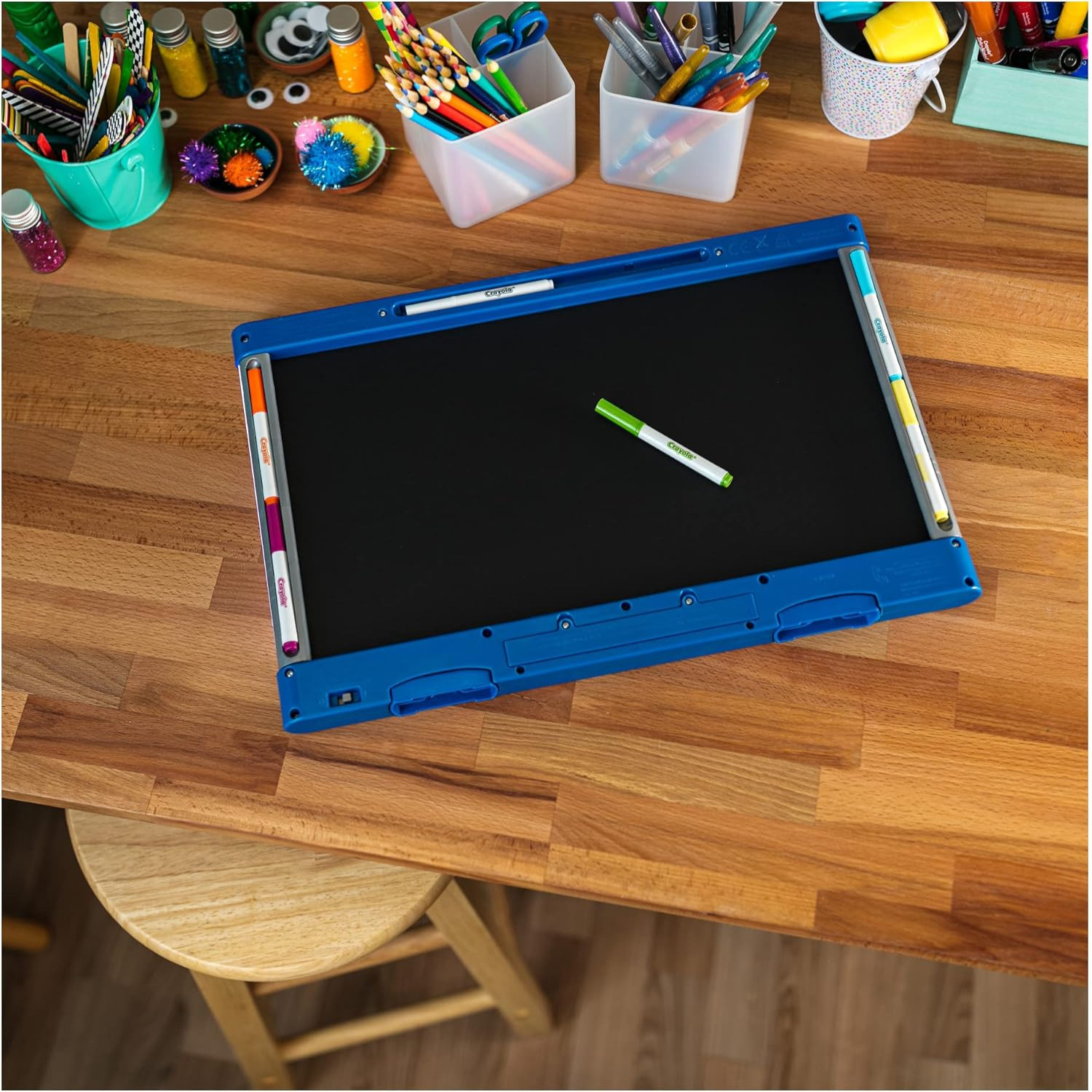 تخته نوری جادویی کودکان با قاب رنگی Crayola