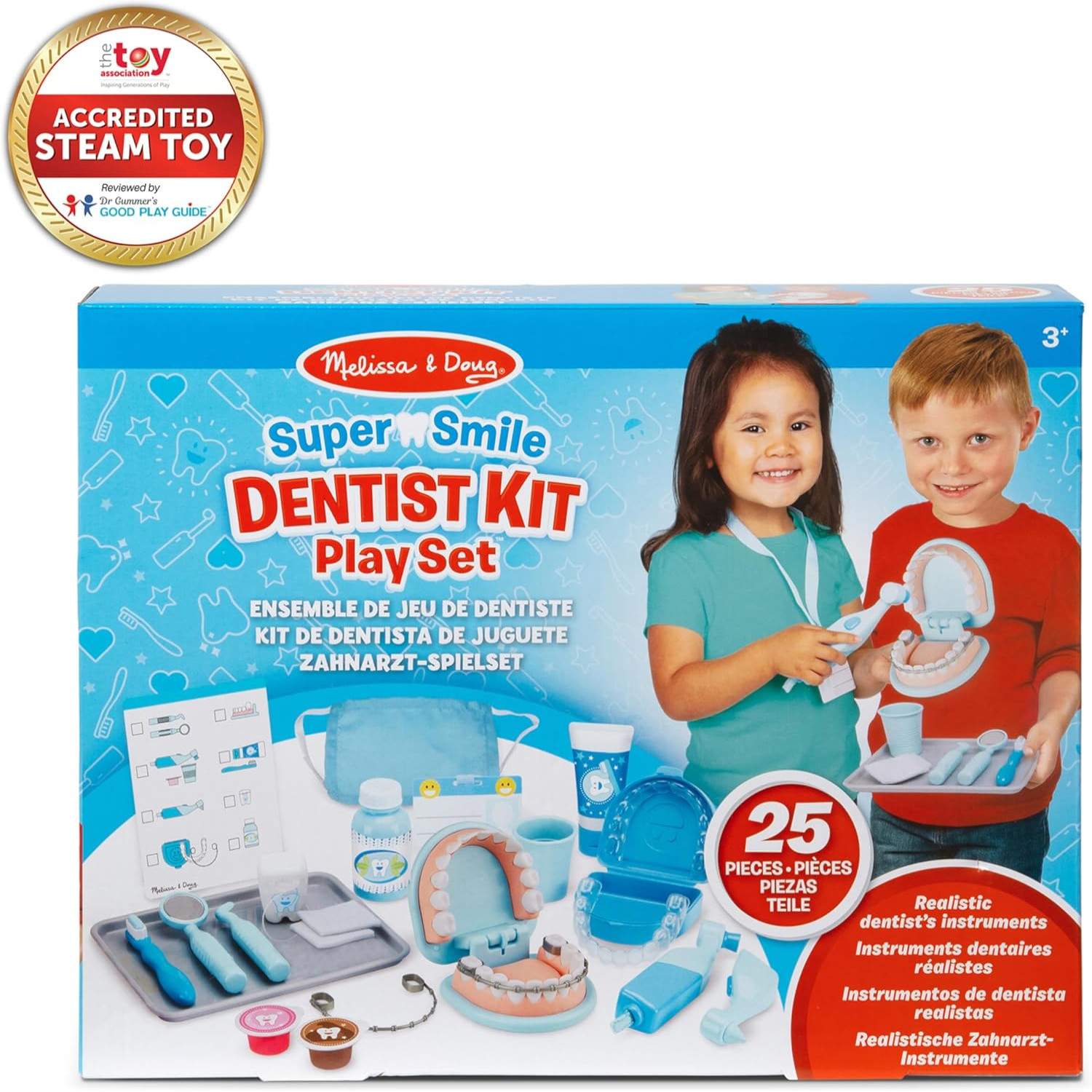 کیت 25 عددی اسباب بازی دندان پزشکی Melissa & Doug