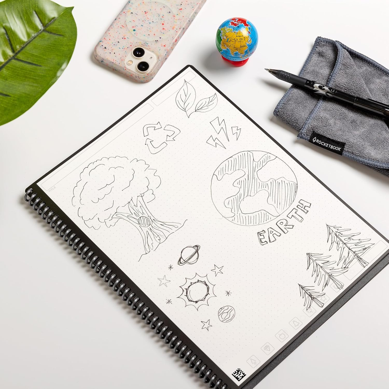 نت بوک هوشمند جادویی قابل استفاده مجدد Rocketbook