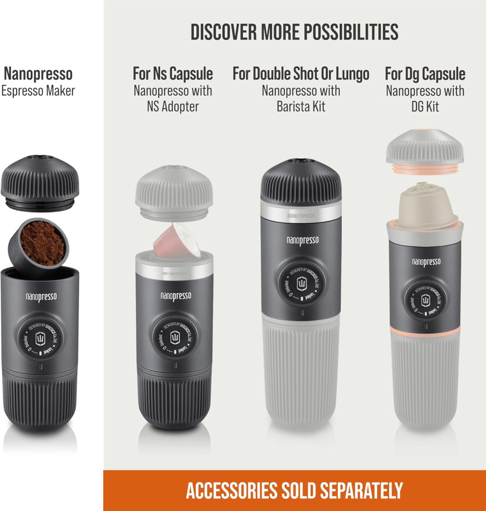 اسپرسو ساز قابل حمل Nanopresso