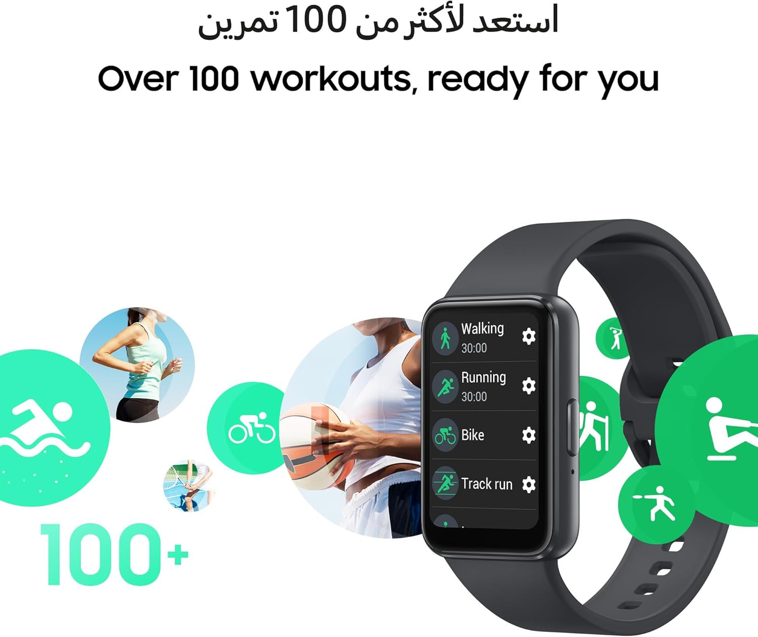 ساعت هوشمند Samsung Galaxy Fit3 ردیابی ورزش و خواب