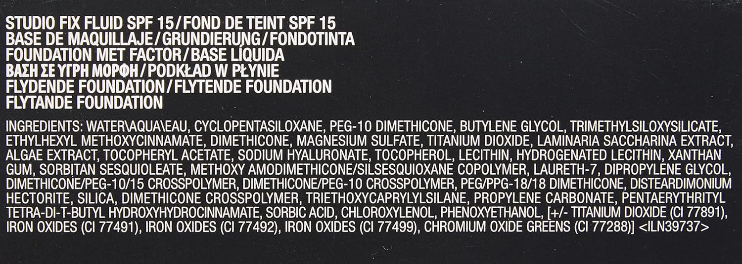 کرم پودر MAC Studio Fix Fluid SPF15 - رنگ NC20