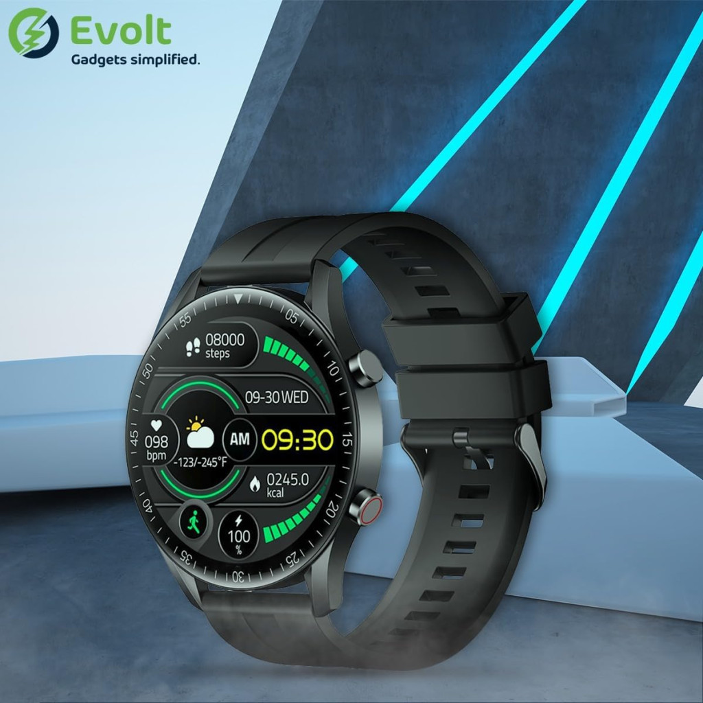 ساعت هوشمند Evolt Aura با صفحه نمایش IPS ویژگی‌های چند منظوره از طریق برنامه Evolt Gadgets