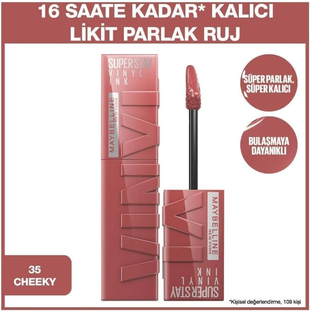 رژ لب ماندگاری بلند مدت Maybelline New York Super Stay Vinyl Ink