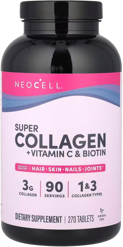 قرص مکمل بیوتن، ویتامین سی و سوپر کلاژن Neocell آمریکایی