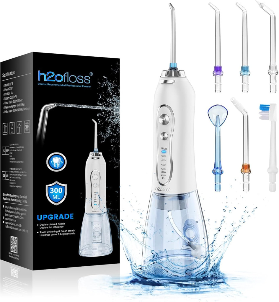 شستشوی دهان و دندان حرفه ای شارژی H2ofloss Water Flosser