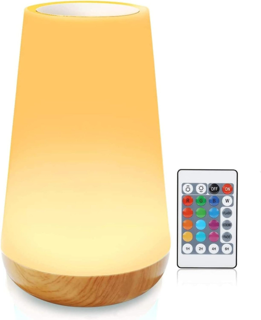 چراغ خواب شارژی لمسی SKY-TOUCH با قابلیت تغییر رنگ و تنظیم روشنایی