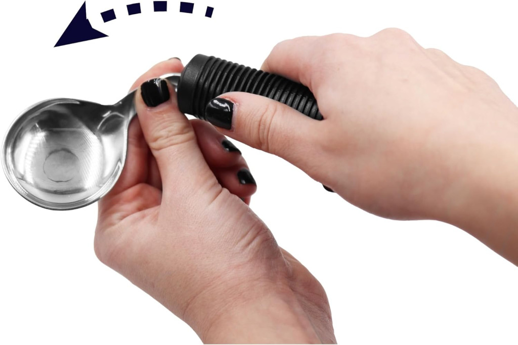 قاشق منحنی مخصوص سالمندان و افراد با توانایی محدود KMINA