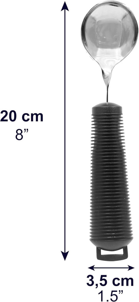 قاشق منحنی مخصوص سالمندان و افراد با توانایی محدود KMINA