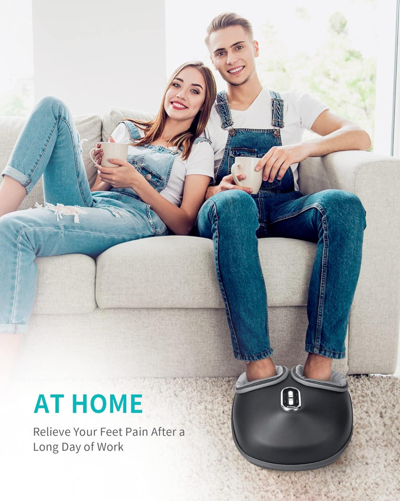 ماساژور پا با گرما و شیاتسو | آرامش عمیق، افزایش گردش خون و تسکین درد