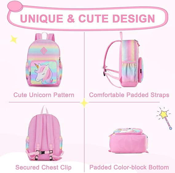 کوله‌پشتی کودک VASCHY سبک و ضدآب — انتخاب ایده‌آل برای مهدکودک