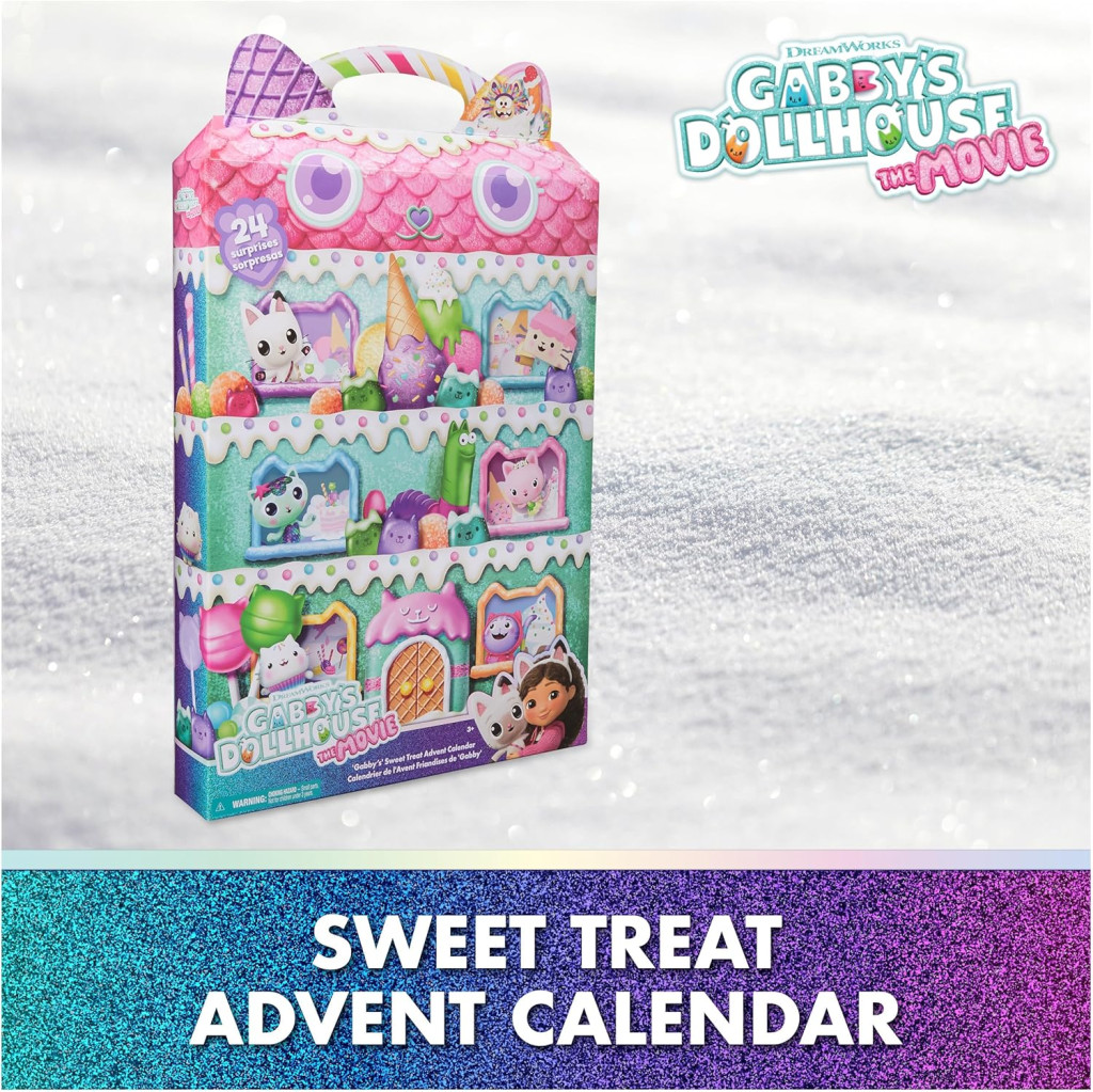 تقویم سورپرایزی گبی 2025 – شامل فیگور گبی، گربه‌ها و اکسسوری‌ها